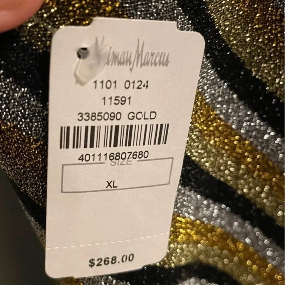 XL Dress the Population - gold and black dress NWT - Picture 8 of 11